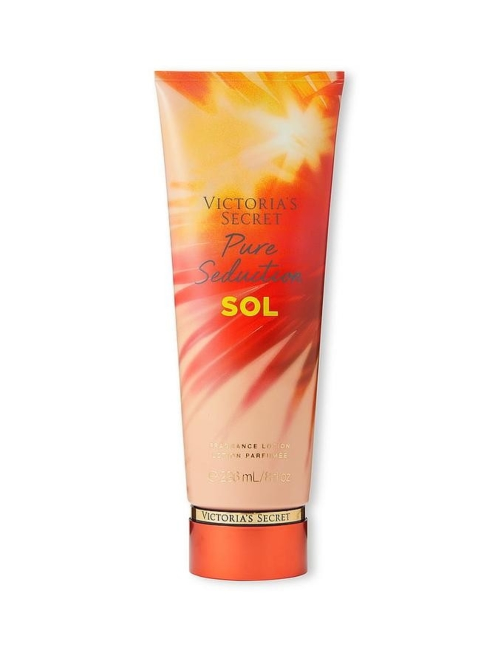 Victoria's Secret Pure Seduction Sol Lotion - Orange & Yellow Gradient